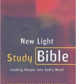 NIV New Light Study Bible (Hard Cover)