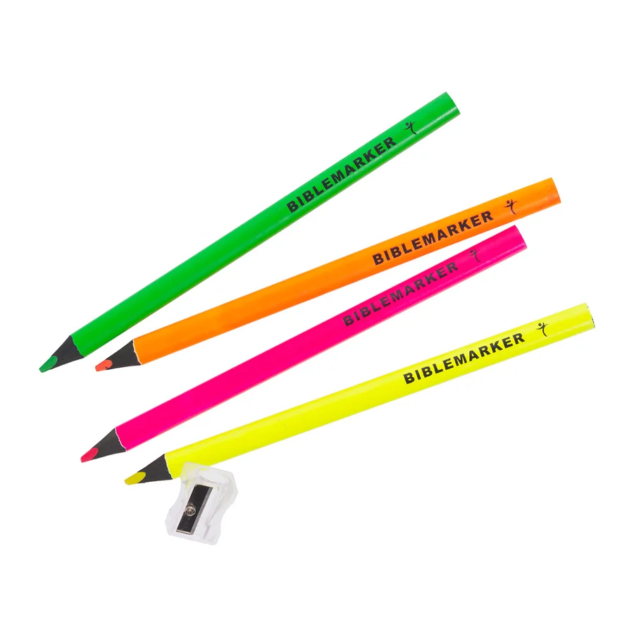 Bible Highlighters - Jumbo - Set of 4