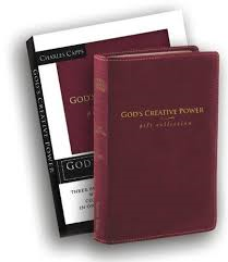 God's Creative Power Gift Collection - Charles Capps (Maroon Luxleather) - Image 2