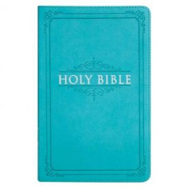 KJV (King James version) Holy Bible - Budget Edition Gift and Award - Turquoise (Luxleather)