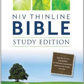 NIV Thinline Bible Study Edition (Hardcover)