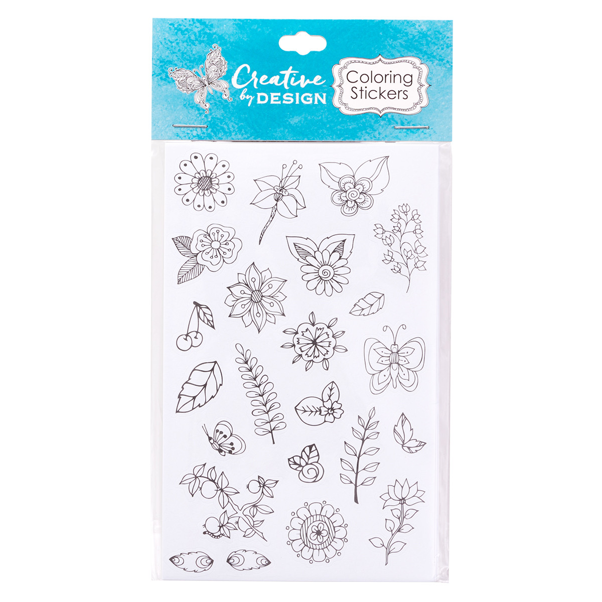Journalling Stickers Black & White (6 Sheets)