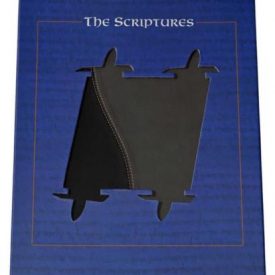 The Scriptures Large Print Tutone Grey (Luxleather)