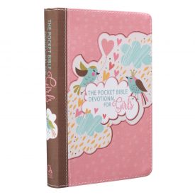 Pocket Bible Devotions for Girls - Pink (Silk Softcover)