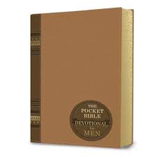 The Pocket Bible Devotions for Men - Stephan Joubert (Brown Luxleather)