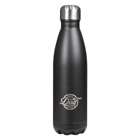 Stainless Steel Water Bottle Black - Best Dad