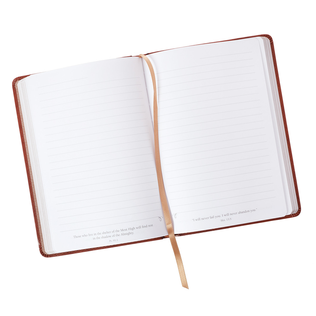 Journal I can do all things Brown (Luxleather) - Image 2