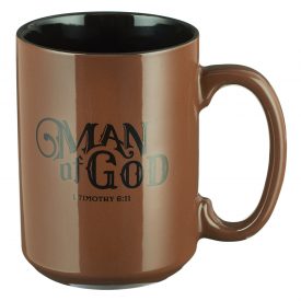 Mug Man of God - Dark Brown