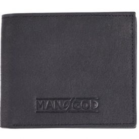 Wallet Genuine Leather Black - Man of God