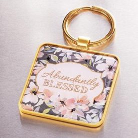 Metal Keyring - Abundantly Blessed