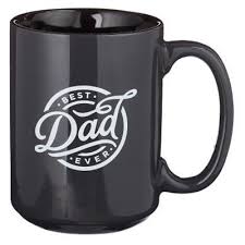 Mug Best Dad Ever - Grey