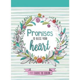 Colouring cards - Promises to Bless your Heart