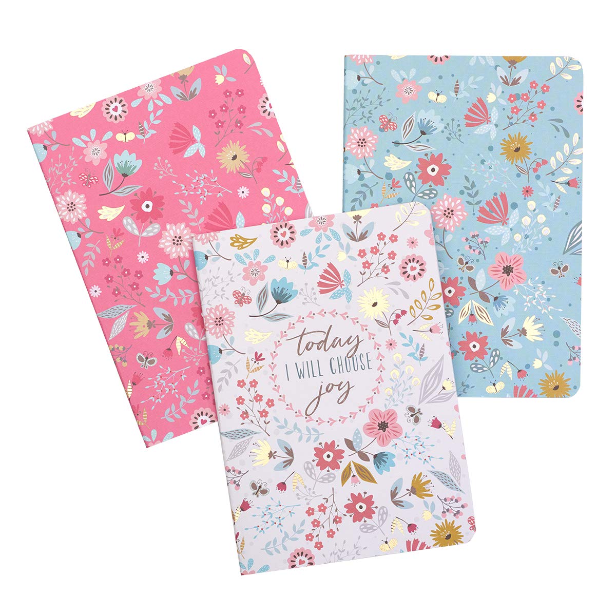 Notebooks Set of 3 - Joy Floral