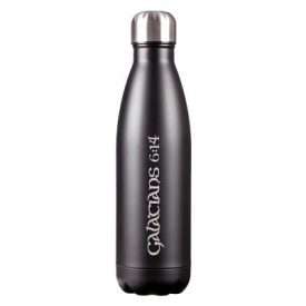 Water Bottle Stainless Steel Black - Galatians 6:14