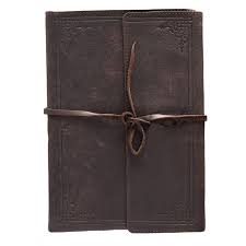 Genuine Leather Journal Brown (Flap Over)