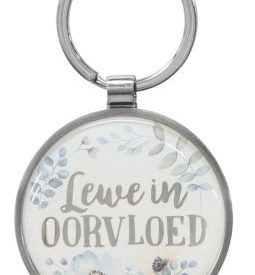 Keyring in Tin Box - Lewe in oorvloed