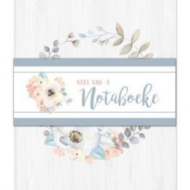Notebook - Lewe in oorvloed (Set of 3)