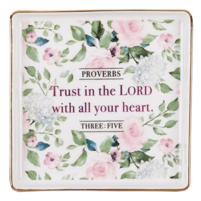 Trinket Tray - Trust in the Lord