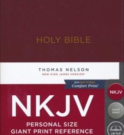 NKJV Personal Size Giant Print Reference Edition (Hardcover)