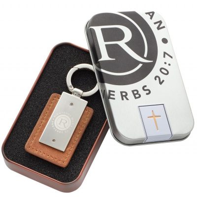 Metal Keyring - Righteous Man