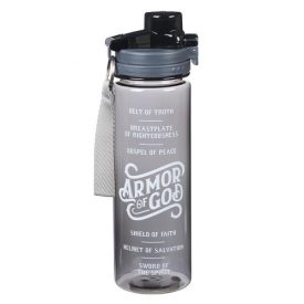 Plastic Water Bottle - Armor of God
