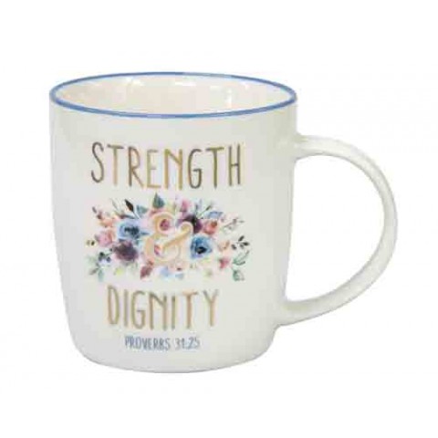 Ceramic Mug -Strength and Dignity