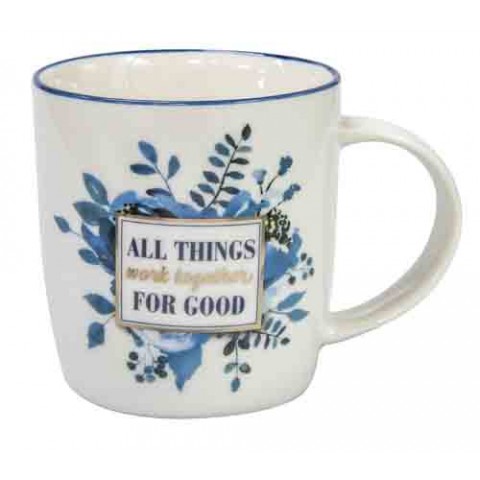 Ceramic Mug - All things work together for Good