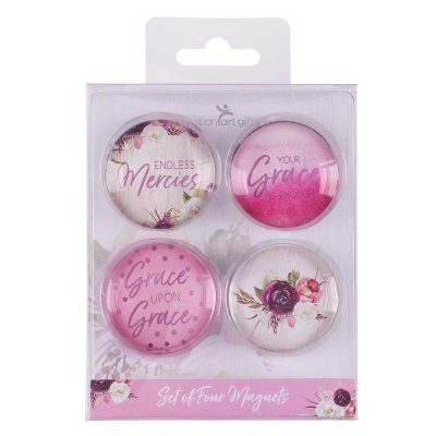 Magnet Set of 4 - Grace (Glass)