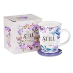 Mug with Lid - Be Still