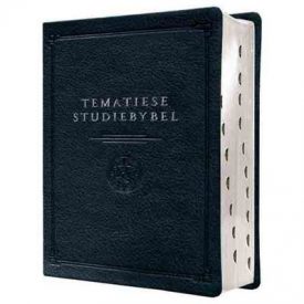 NLV Tematiese Studiebybel Swart (Egte Leer)