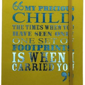 "PRECIOUS CHILD" Journal - Yellow