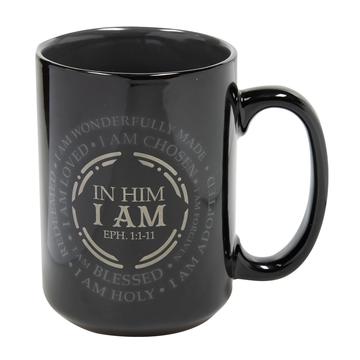 In Him I Am (Ceramic Mug) - MUG628
