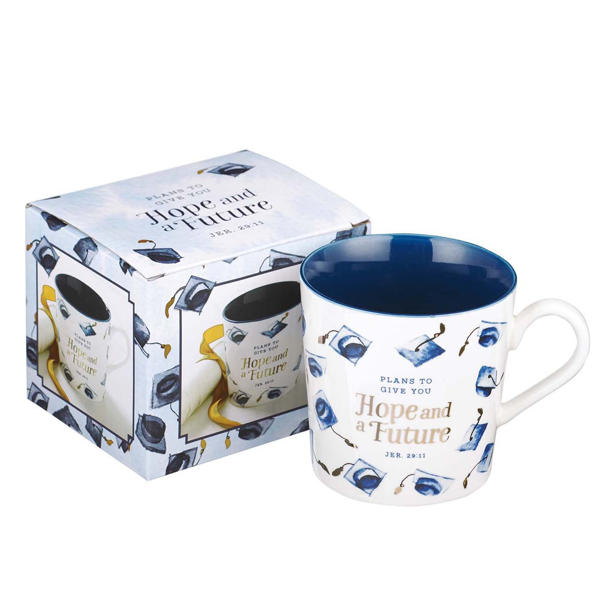 Hope & A Future- Ceramic Graduation Mug - Jeremiah 29:11 (MUG629)
