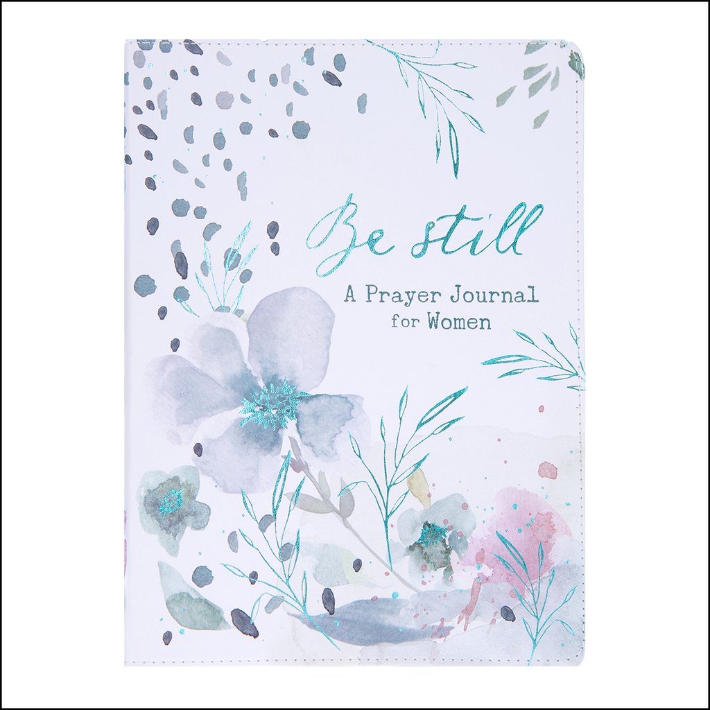 Be Still - A Prayer Journal For Women - (LuxLeather) - JLP037