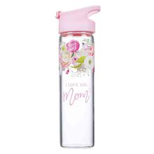 I Love You, Mom (Glass Water Bottle) - WBT154 - Image 3