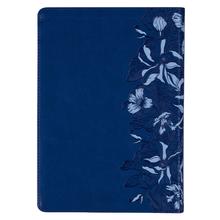NLT The Spiritual Growth Bible Thumb Indexed Navy (Imitation Leather) - Image 2