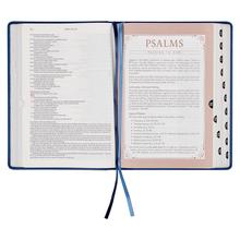 NLT The Spiritual Growth Bible Thumb Indexed Navy (Imitation Leather) - Image 7