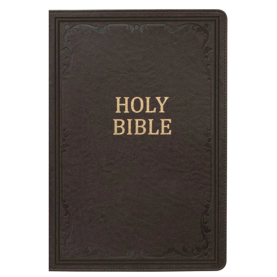 KJV Holy Bible - Super Giant Print Edition 17 POINT Dark Brown