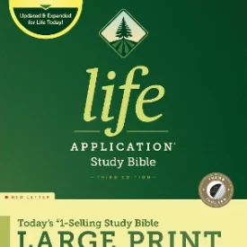 NLT - New Living Translation - Life Application Study Bible (Hardcover) Large Print