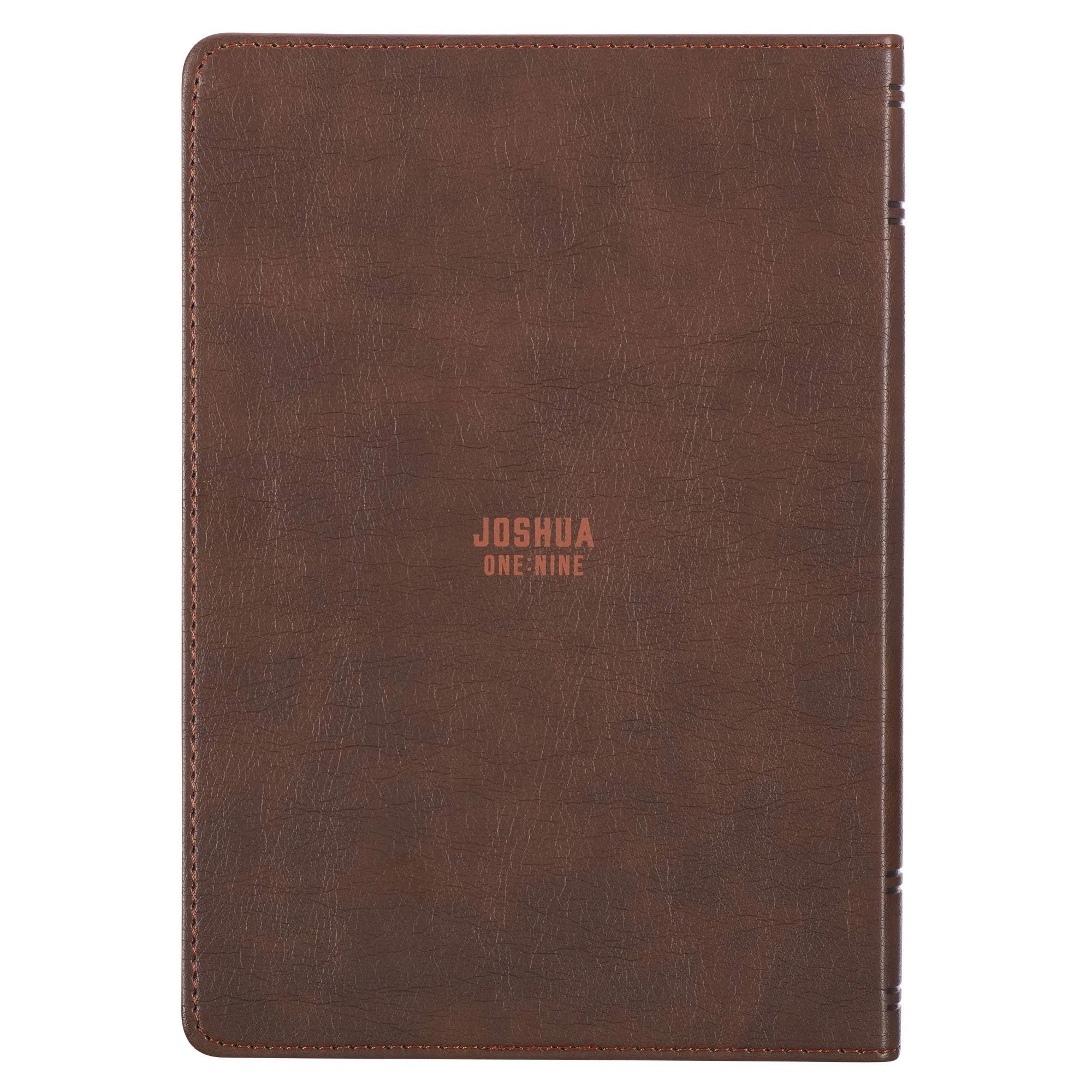 Strength and Courage Brown Lion Faux Leather Journal - Image 2