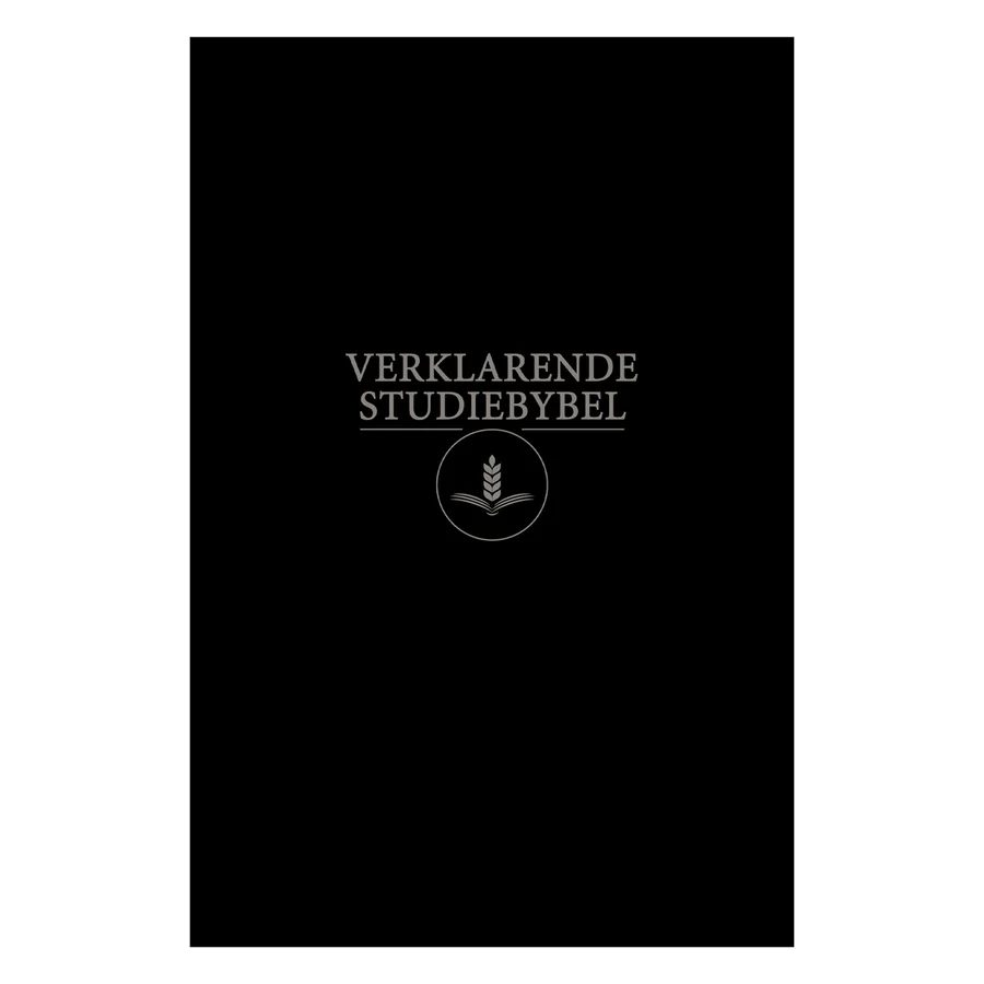 Afrikaans 1933/1953 Vertaling Swart Kunsleer Verklarende Studiebybel
