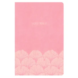 NASB Soft Pink Imitation Leather Value Edition Thinline Bible Large Print