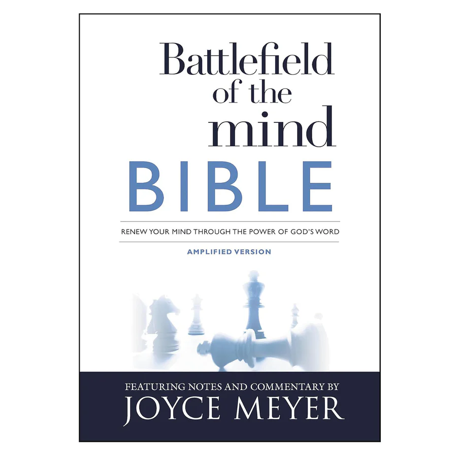 Amplified: Battlefield Of The Mind Bible: Renew Your Mind Through The Power of God's Word of you