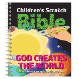 God Creates the World Children's Scratch Bible (Spiral-Bound) By: Jacob Vium Olesen