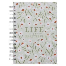 Life is Beautiful - spiral-bound journal