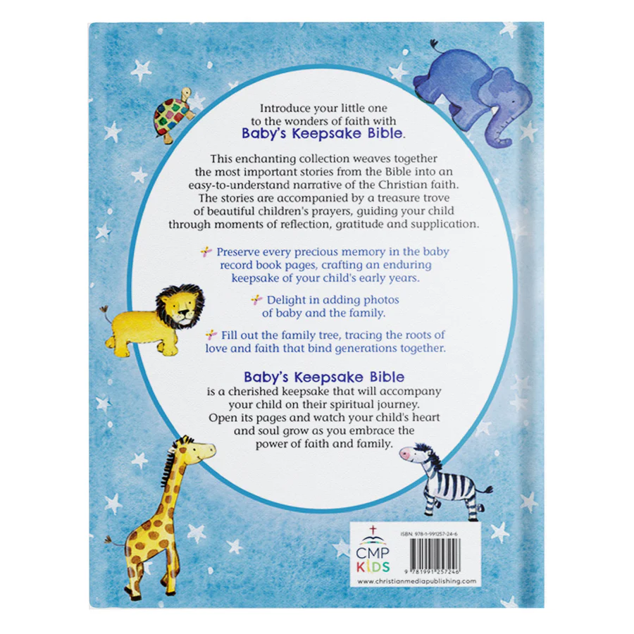 Baby's Keepsake Bible (Padded Hardcover) By: Sally Ann Wright - Image 2