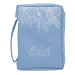 Wees Stil en Weet Afrikaans Polyester Bible Bag (Extra Large)