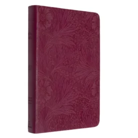 ESV Raspberry Floral Design Imitation Leather Value Thinline Bible