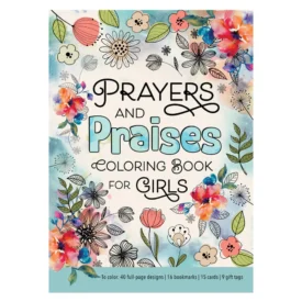 Prayers and Praises Coloring Book for Girls (Paperback)