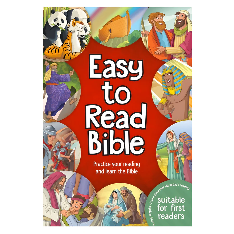 Easy To Read Bible: Practice Your Reading And Learn The Bible (Hardcover) By: Jacob Vium Olesen